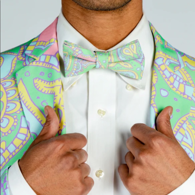 - Lilly Pulitzer Men’s Floral Print Ties Via Palm Beach Me Handbagties